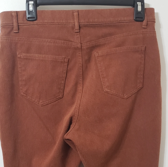 Time & Tru Rust Pull on Pants Size 12/14 - Picture 4 of 6